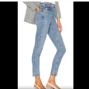 AGOLDE Nico high rise slim jeans in Headlines. Size 26